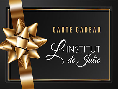 Carte cadeau l'Institut de Julie